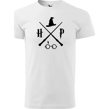 Pánské tričko Fenomeno Pánské tričko Harry Potter - bílé Velikost: S