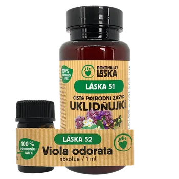 Antiparazitikum pro psa Dokonalá Láska Uklidnění a konejšivá úleva / Psychika / Zvýhodněný set Láska 51 + Láska 52