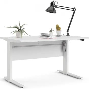 Psací stůl Psací stůl OFFICE 80400/382, Bílá