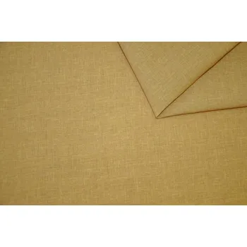 Látka Uni Living žlutý melír