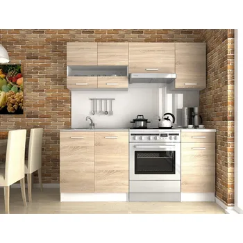 Kuchyňská linka Kuchyňská linka Luigi III 180/120 dub sonoma