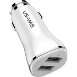 Autodobíječ US-CC020 Dual 2.4 A bílý
