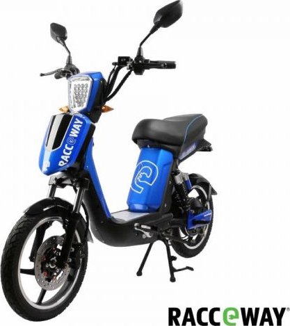 Elektroskútr RACCEWAY E-BABETA, modrá-lesklá