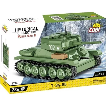 Stavebnice COBI COBI World War II 2716 T-34-85