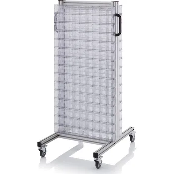 paleta Systémové přepravní podvozky pro vyklápěcí boxy 69 x 68 x 134 cm - materiál: Aluminium / Stahl / Kunststoff / MPX - SK.T.9