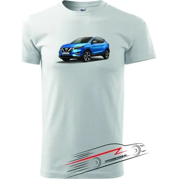 Pánské tričko Pánské triko s motivem 066 Nissan qashqai