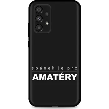 Pouzdro na mobilní telefon Kryt Samsung A33 5G silikon Bez spánku (obal neboli pouzdro na Samsung A33 5G)