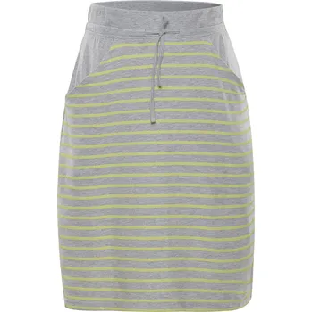 Dámská sukně Dámská sukně Alpine Pro JOIRA - šedo-žlutá / XS