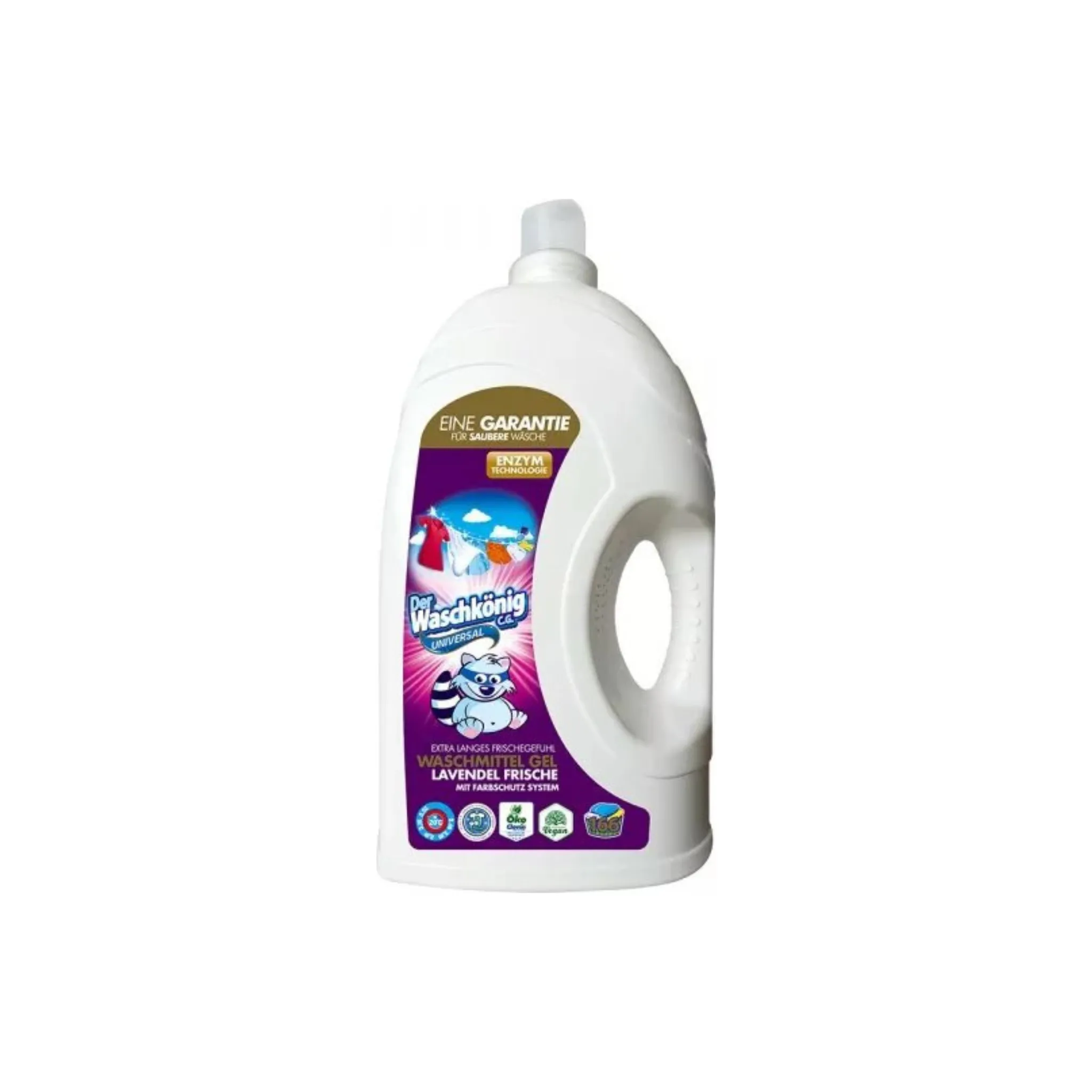 Fotografie 1 - Prací gel Der Waschkönig Universal Levandel Frische prací gel 5 l