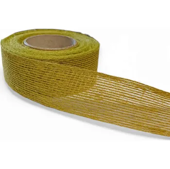 Stuha Stuha jutová gáza 4 cm x 8,2 m - 9 zelená