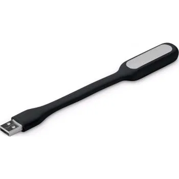 Notebook USB lampička k notebooku C-TECH UNL-04, flexibilní, černá (UNL-04BK)