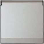 HUSKY Kryt zásuvky FUTURE - hliníková stříbrná - 5530B-A0020083