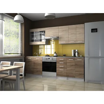 Kuchyňská linka Kuchyňská Linka Pamis 240/180 sonoma/sonoma tabaco