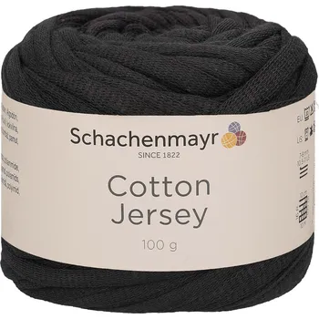 Příze Schachenmayr Cotton Jersey 99 Černá (Příze Cotton Jersey 99 Schwarz)