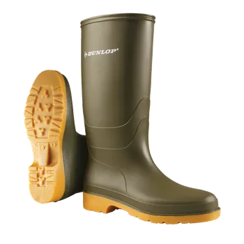 Dámské holínky Dámské a dětské gumové holínky Dunlop Dull (KP-16247) (Pohodlné holínky tvarem a vlastnostmi přizpůsobené dětské a dámské noze - užší v oblasti chodidla, oblast kotníku, nízká váha holínky. Pevná, dobře čistitelná podešev. Dobrá odolnost vůči opotřebení.)