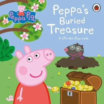 Cizojazyčná kniha Peppa Pig: Peppa's Buried Treasure (Peppa Pig)(Leporelo)
