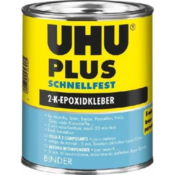 Průmyslové lepidlo UHU dvousložkové epoxidové lepidlo - pryskyřice PLUS 5 min schnellfest EPOXY 885 g