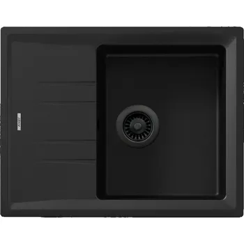 Granitový dřez Teka STONE 45 S-TG 1B 1D černá edice