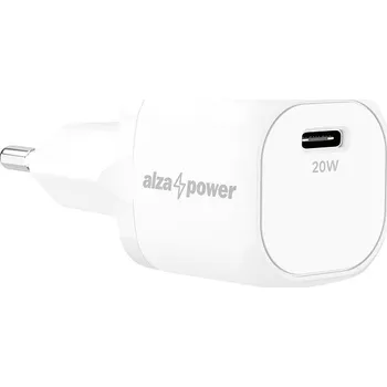AlzaPower A120C Fast Charge 20W bílá