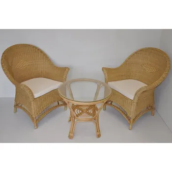 Sedací souprava Ratanová sedací souprava Memble malá medová