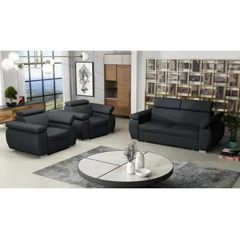 Sedací souprava Sedací souprava Bodie 3+1+1 šedá