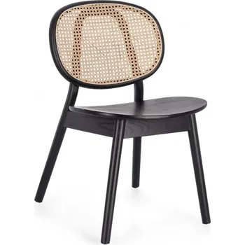 Jídelní židle BIZZOTTO Dřevěná židle ADOLIS černá 0743668