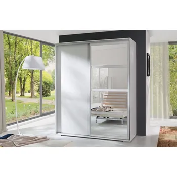 Šatní skříň Šatní skříň LEO 180, Bílá