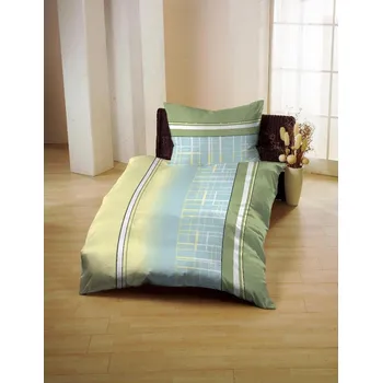 Povlečení Gerald Wittmann Ložní povlečení Linda 140x200/90x70 cm Vzor 29181/5 Vafle 100% Bavlna