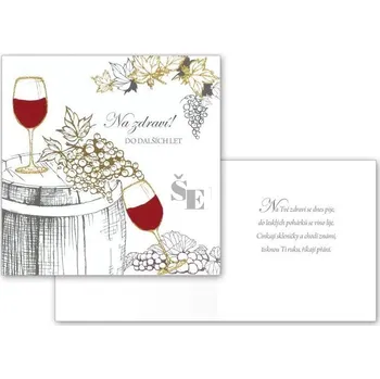 Blahopřání srdečné s textem CN-684