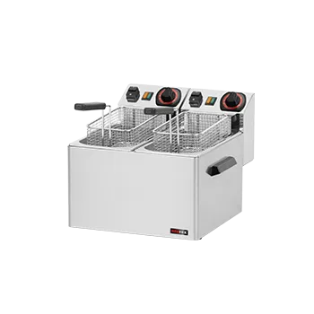 fritéza Fritéza elektrická 5+5l 220V FE-44