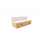 GABI Rozkládací postel DUO A 180x200 Buk lakovaný
