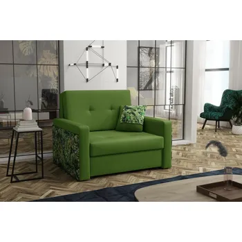 Křeslo Rozkládací křeslo Vivian Mel I zelená/jungle