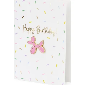 Přání s balónkovým pejskem