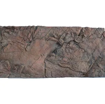 Dekorace do akvária Pozadí Akvamex style 120 x 50 Skála C červenohnědé