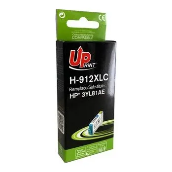 UPrint kompatibilní ink s 3YL81AE, HP 912XL, cyan, 825str., pro HP Officejet 8012, 8013, 8 (H-912XLC)