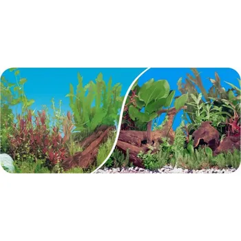 Dekorace do akvária Pozadí oboustranné 60 x 30 cm