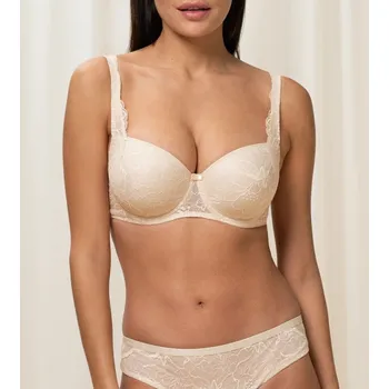 Dámské spodní prádlo Podprsenka Triumph Amourette Charm WHP02 6720 Cream 75 C