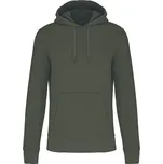 KARIBAN Pánská mikina s kapucí K4027 Velikost: 5XL, Barva: tmavá khaki