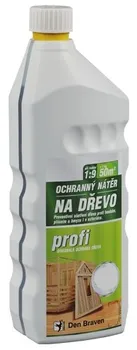 Lak na dřevo Den Braven Ochranný nátěr na dřevo PROFI 1 kg