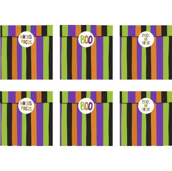 Party dekorace Dárkové balíčky Hokus Pokus - barevné 6 ks