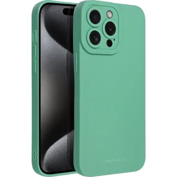 Pouzdro na mobilní telefon Kryt iPhone 15 Pro zelený (obal neboli pouzdro na iPhone 15 Pro)