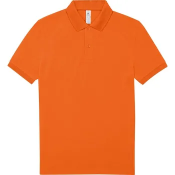 Pánské tričko B&C Pánská pique polokošile My polo 180 Barva: Oranžová sytá, Velikost: XL