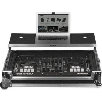DJ technika UDG Ultimate Flight Case Multi Format XXL Silver Plus (Laptop Shelf, Trolley + Wheels) (Transportní kufr pro kontrolery, XXL velikost)