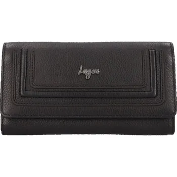 Peněženka Lagen dámská peněženka kožená BLC-5783F ČERNÁ-BLK + doprava zdarma