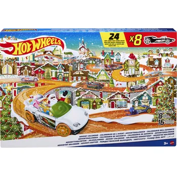 autíčko Hot Wheels HKL74 adventní kalendář 2023