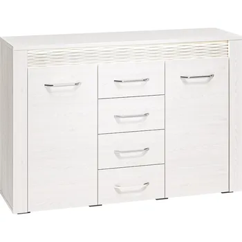 Ložnicová sestava Komoda CLERMONT 07, borovice sněžná