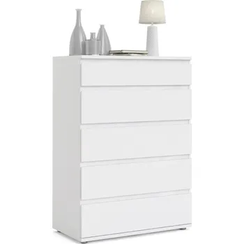 Šatní skříň Komoda NIBBY 200, Bílá