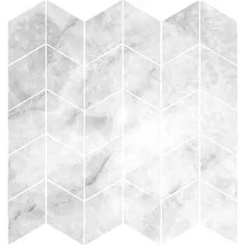 Obklad Aston mosaic - obkládačka mozaika 31,9x29,8 šedá lesk 164846