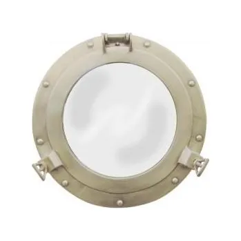 Zrcadlo SEA Club Zrcadlo lodní okno mosazné (antik) průměr 28,5/18 cm