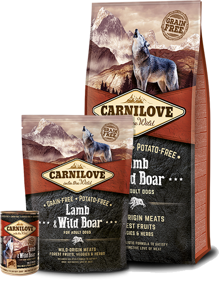 Carnilove Lamb & Wild Boar 12kg